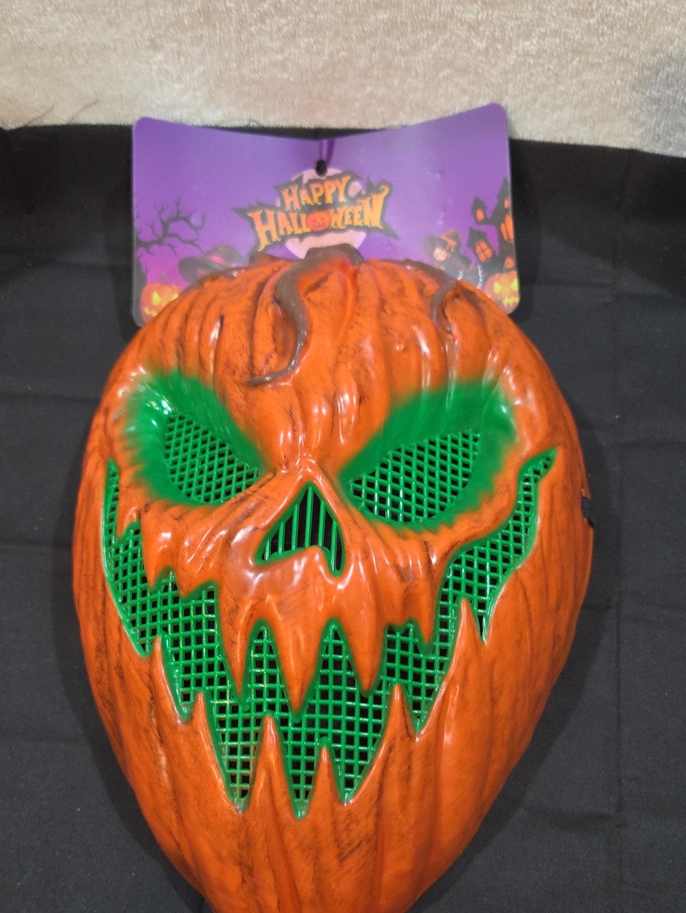 SCARY PUMPKIN HALLOWEEN MASK